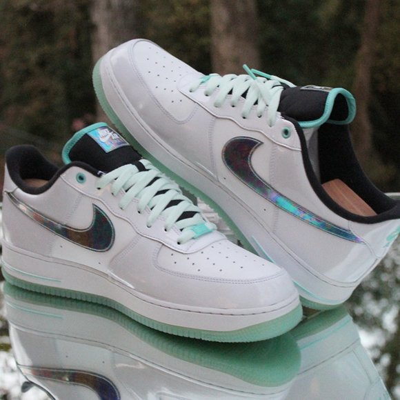 Nike Air Force 1 Low 07 LV8 Abalone Men’s Size 15 - Picture 11 of 12
